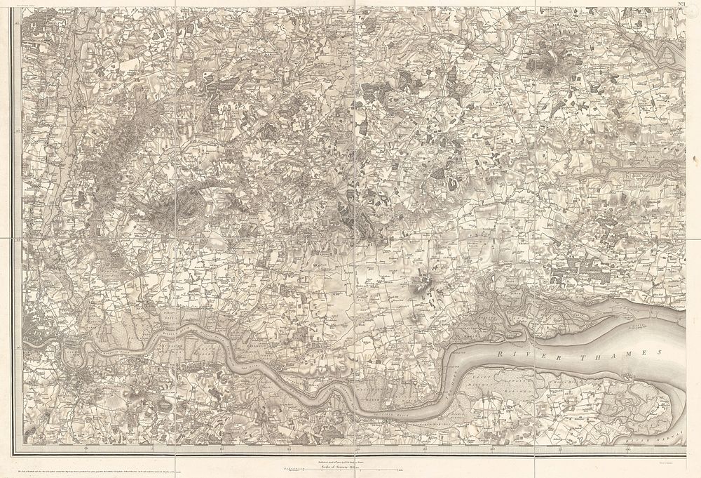 [Old series Ordnance Survey maps of England and Wales]