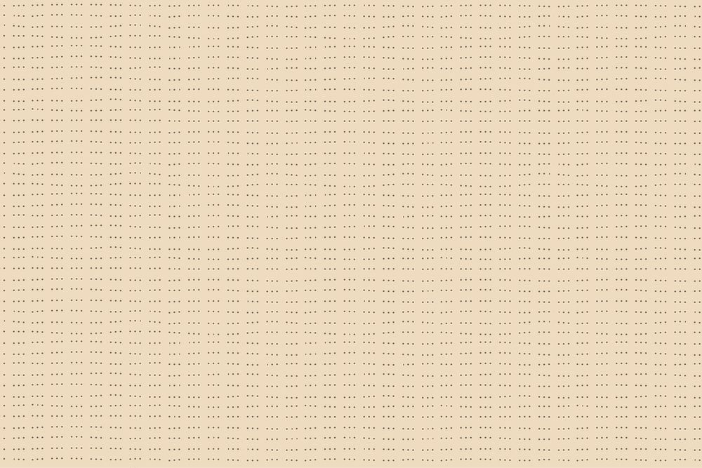 Beige dotted pattern background vector