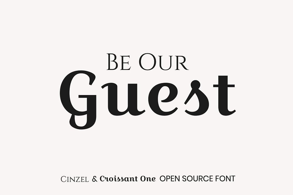 Cinzel & Playball open source font by Natanael Gama, Robert Leuschke