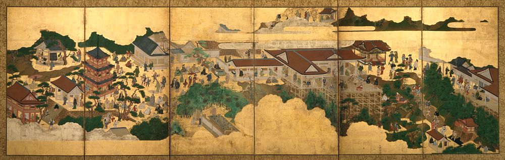 View of Kiyomizudera by Anonymous