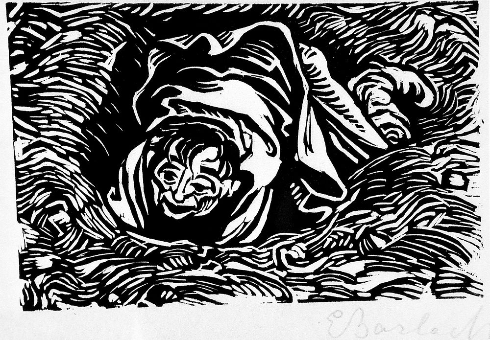 The mole by Ernst Barlach