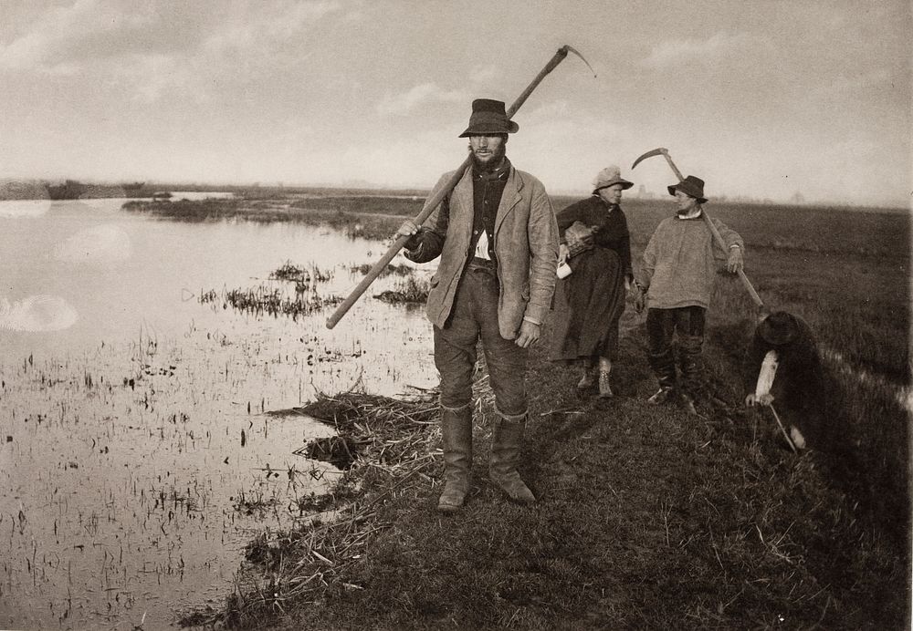 Coming Home from the Marshes by Peter Henry Emerson and Thomas Frederick Goodall