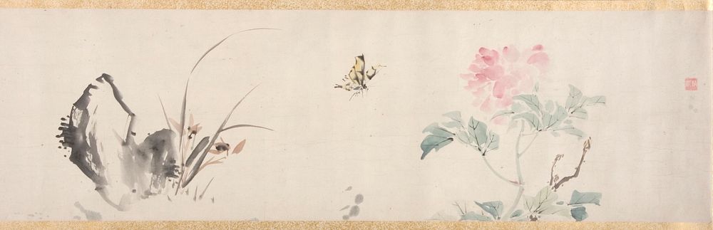 Birds and Flowers by Okamoto Shūki