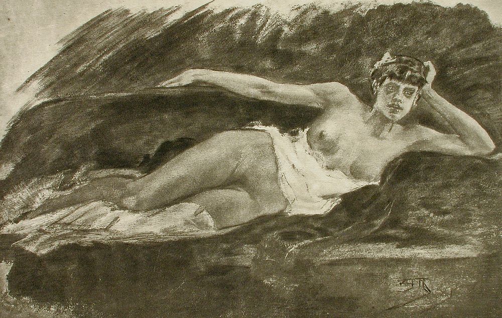 Messalina by Félicien Victor Joseph Rops