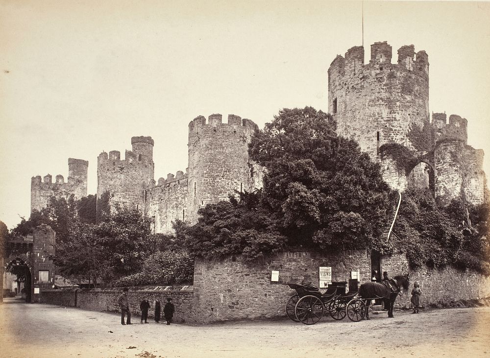 Penmaenmawr, General View, Looking West (702) by Francis Bedford