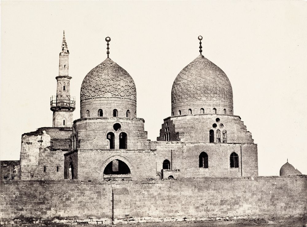 Le Kaire: Tomb of the Sultan El-Ghoury [Cairo] by Maxime Du Camp