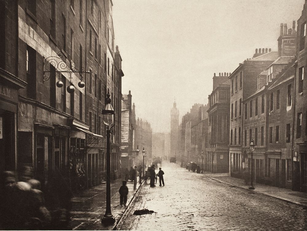 High Street From College Open (#4) by Thomas Annan