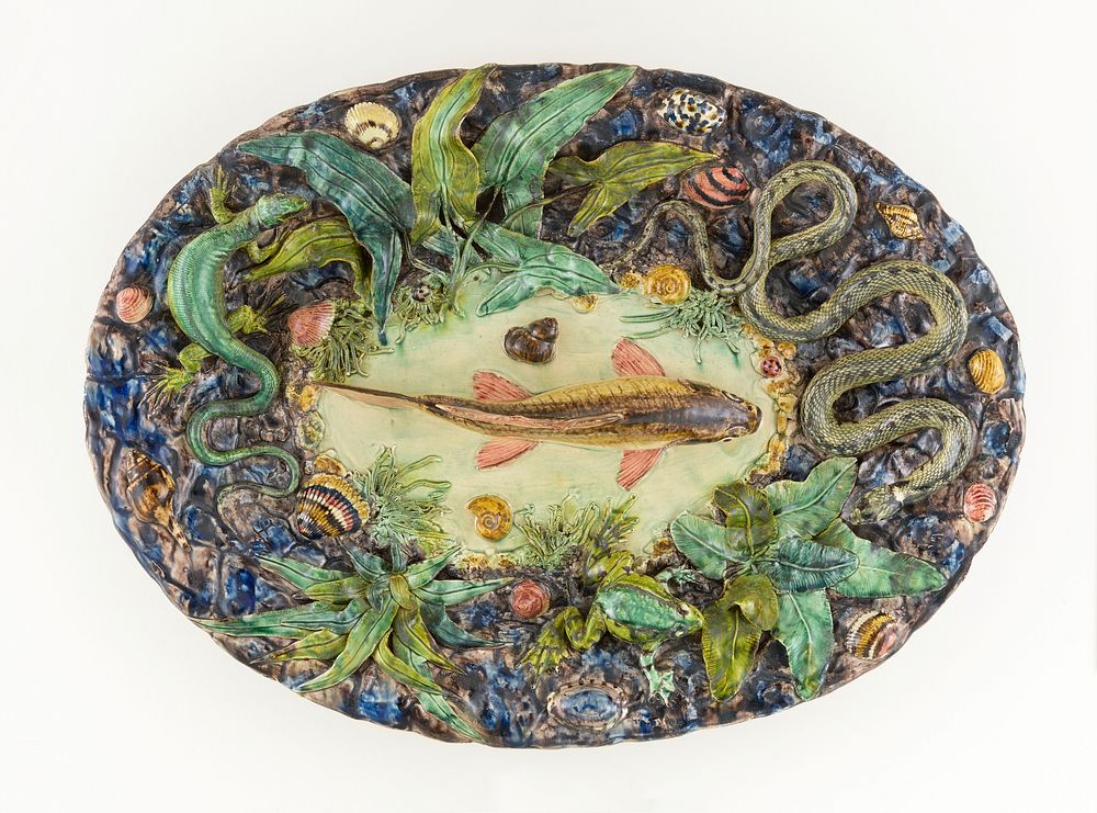 Oval Platter by Joseph Landais