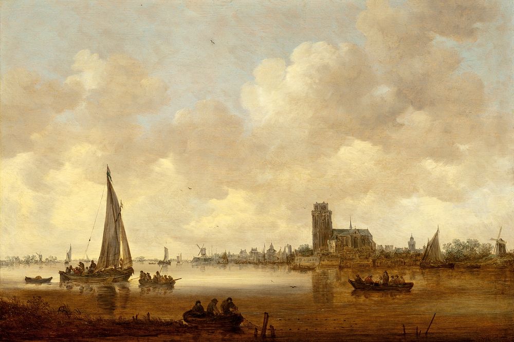 View of Dordrecht by Jan van Goyen