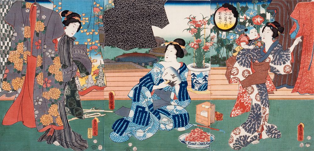 The Sixth Lunar Month by Utagawa Kunisada