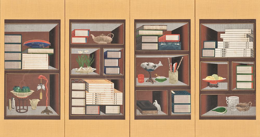 Scholar's Books and Objects (Chaekkeori)