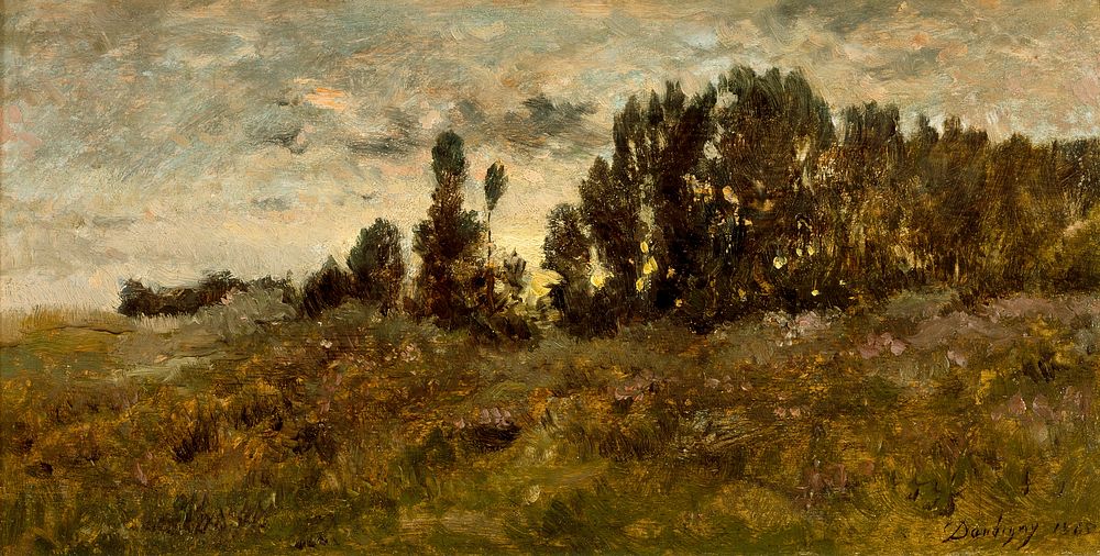 Landscape by Charles François Daubigny