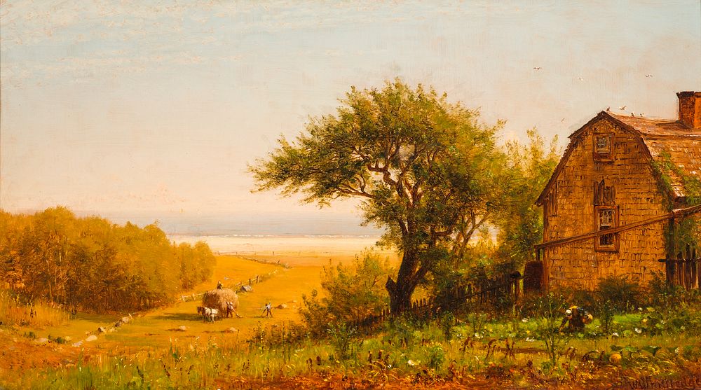 A Home by the Seaside by Worthington Whittredge