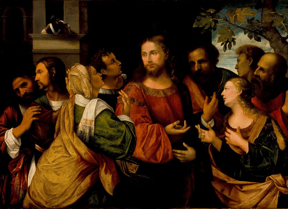 Christ and the Women of Canaan by Rocco Marconi