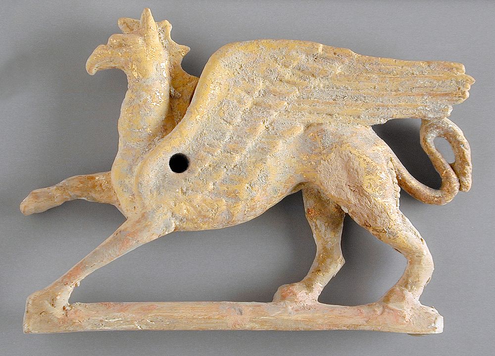 Appliqué in the Form of a Griffin