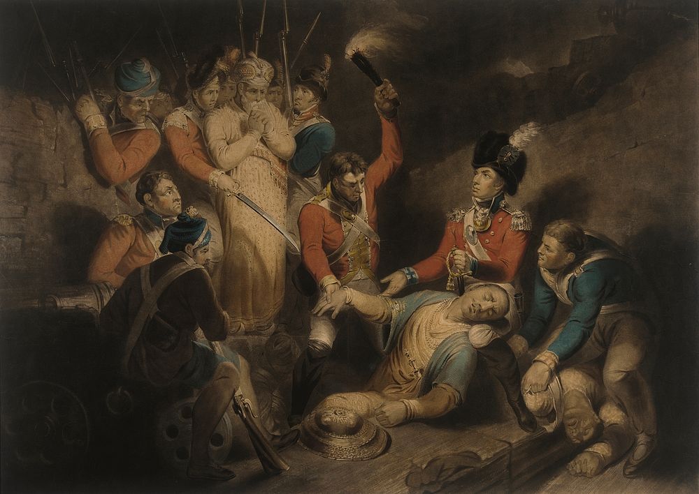 The Finding of the Body of Tippoo Sultan by Samuel William Reynolds I
