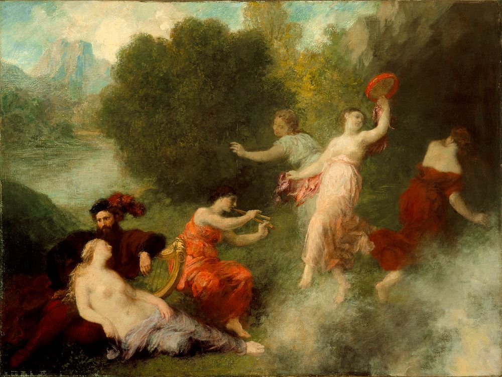 Tannhäuser on the Venusberg by Henri Fantin Latour