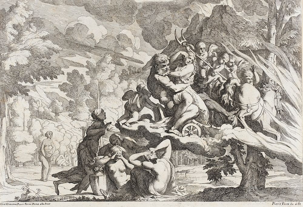 The Rape of Persephone by Giovanni Cesare Testa