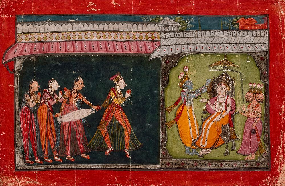 Shiva Enthroned