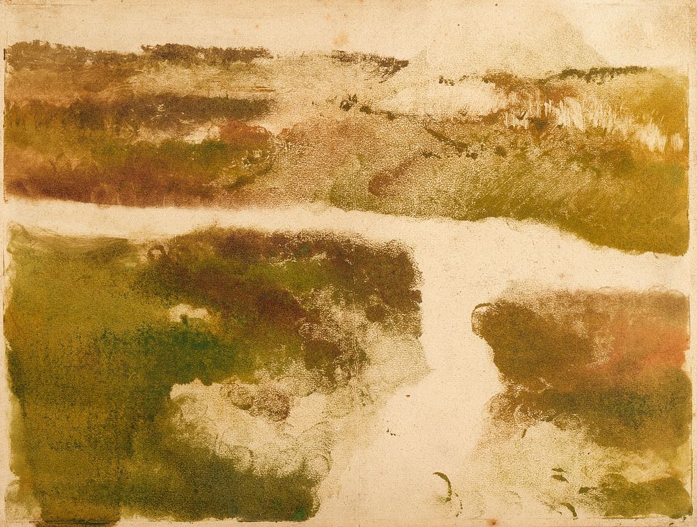 Mountain Landscape by Edgar Degas