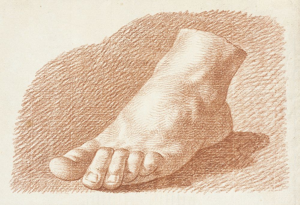 Foot Study by John Augustus Nahl