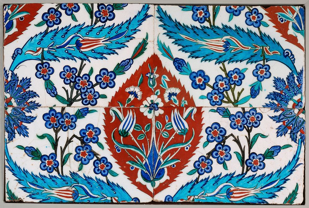 A Panel of Four Tiles