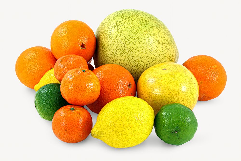 Citrus fruit isolated image