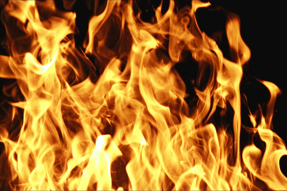 Fire flames image