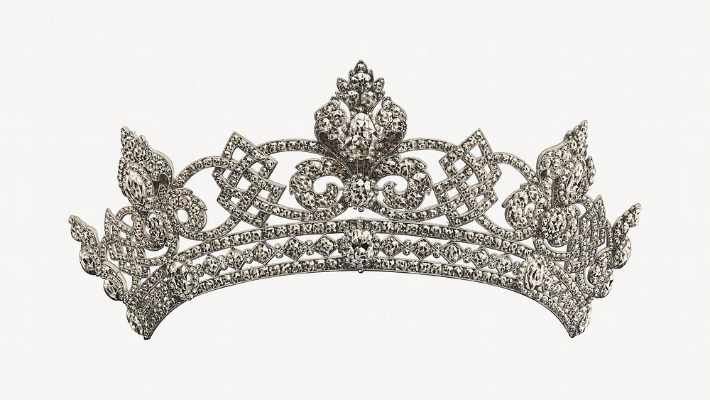 Princess of Denmark crown. Remixed by rawpixel.