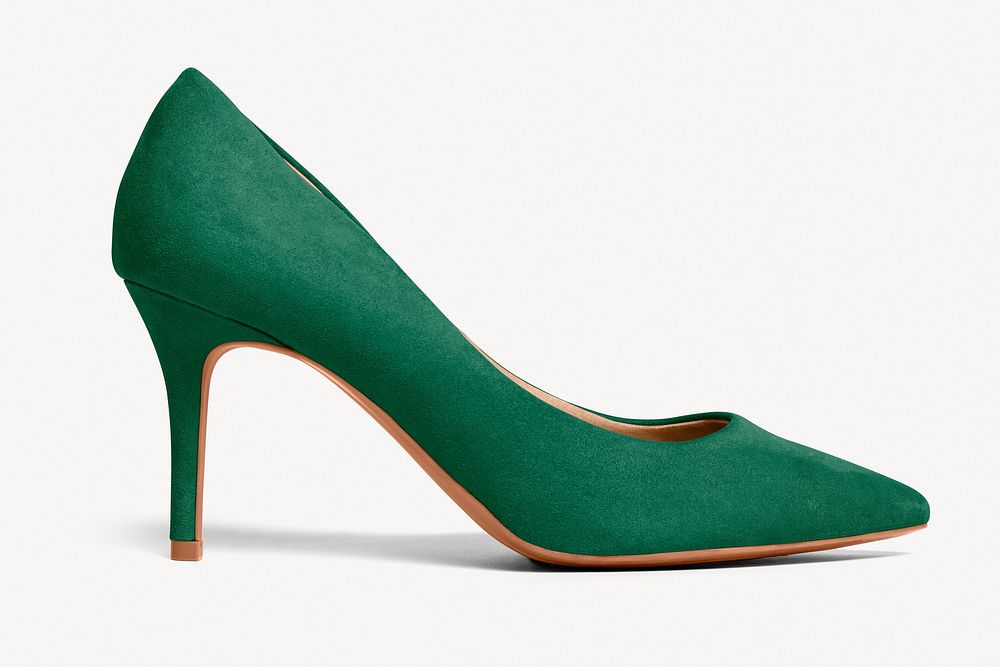 Green high heel, women&rsquo;s shoes fashion
