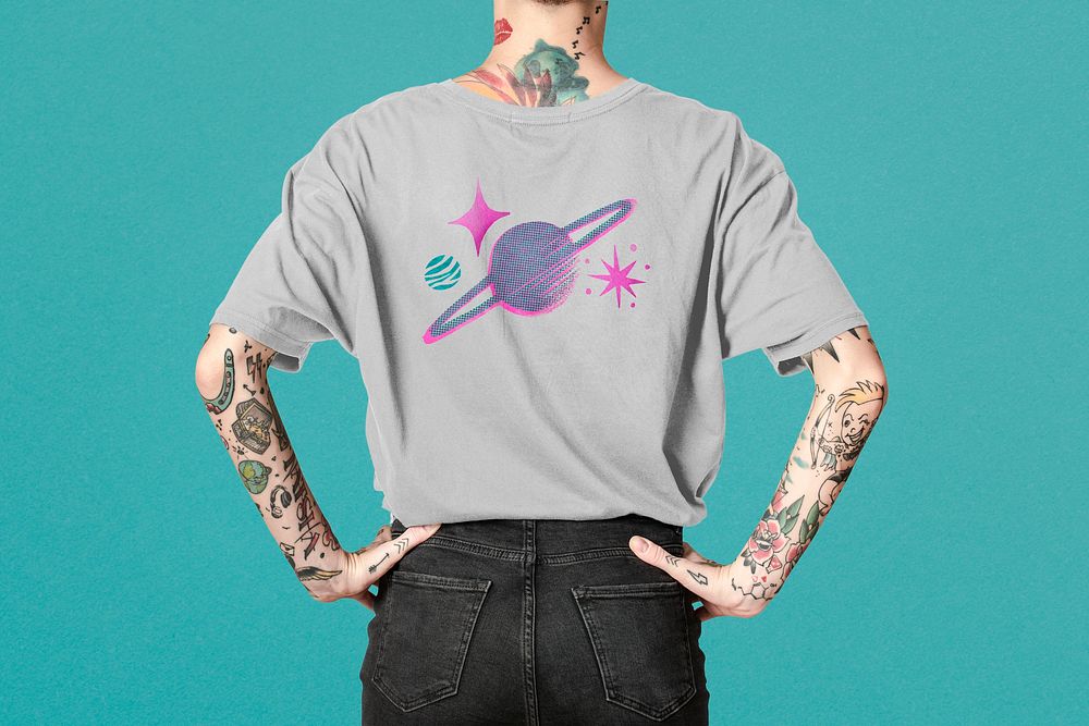 Unisex t-shirt, cute galaxy graphic