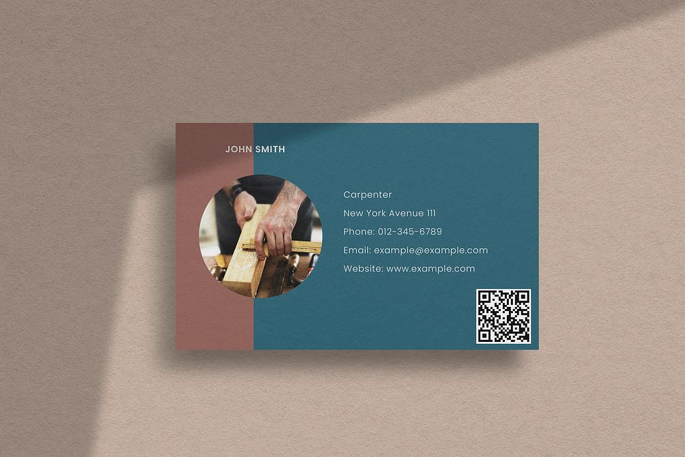 Business card mockup, professional branding identity psd