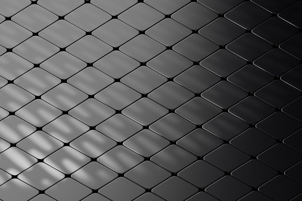Black square pattern background