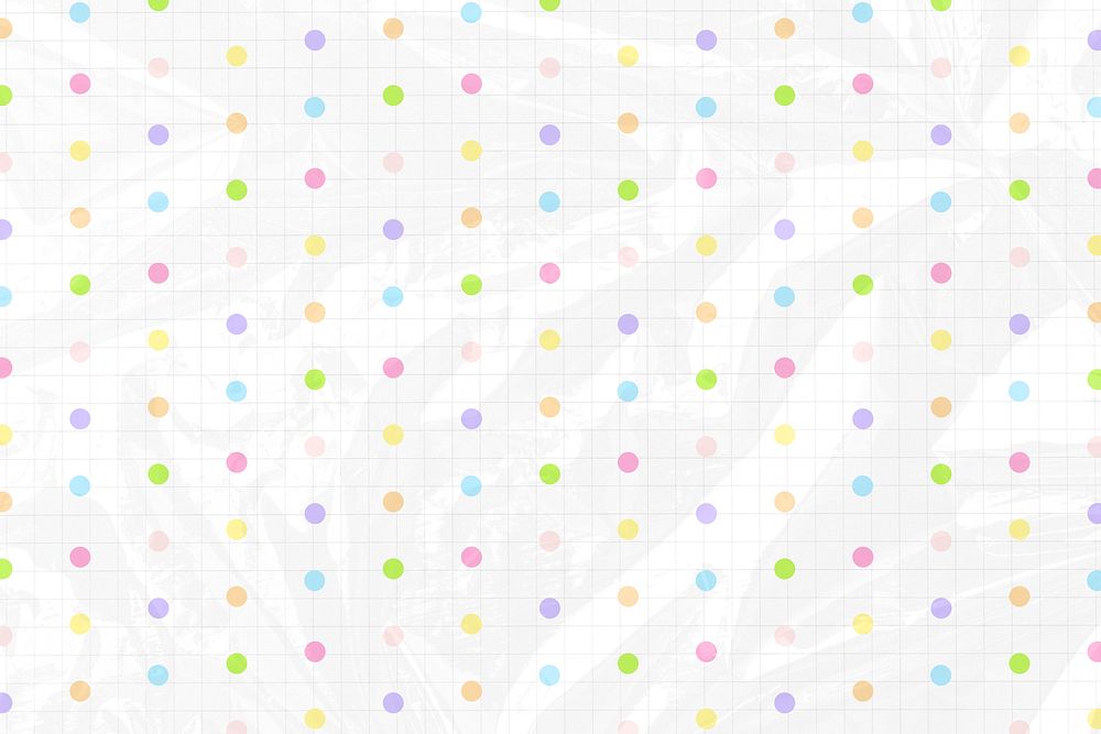 Colorful polka dots background