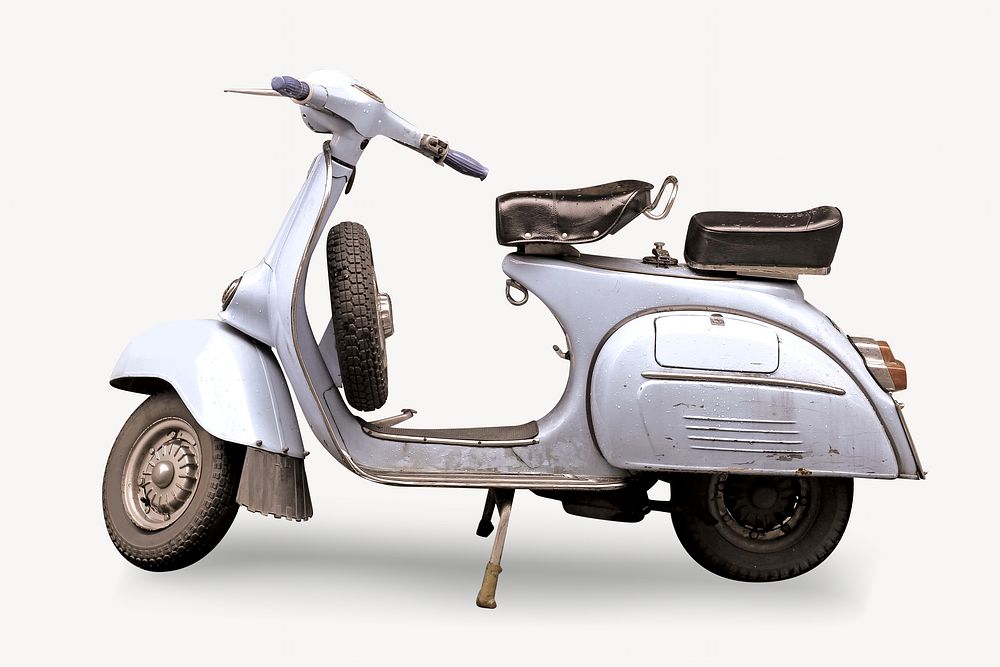 Scooter isolated image