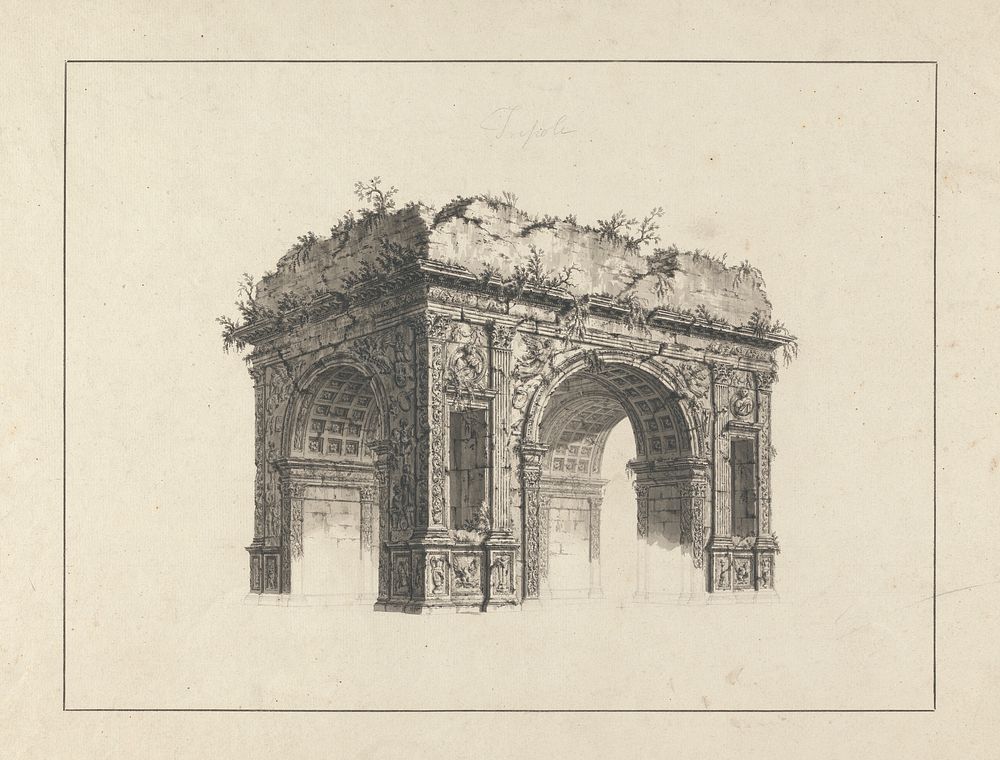 Twenty-eight Arch at Tripoli by James Bruce