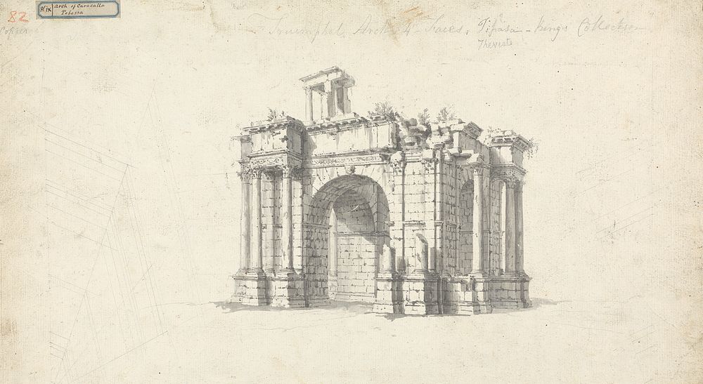Pl. IX Arch of Caracalla at Tebessa