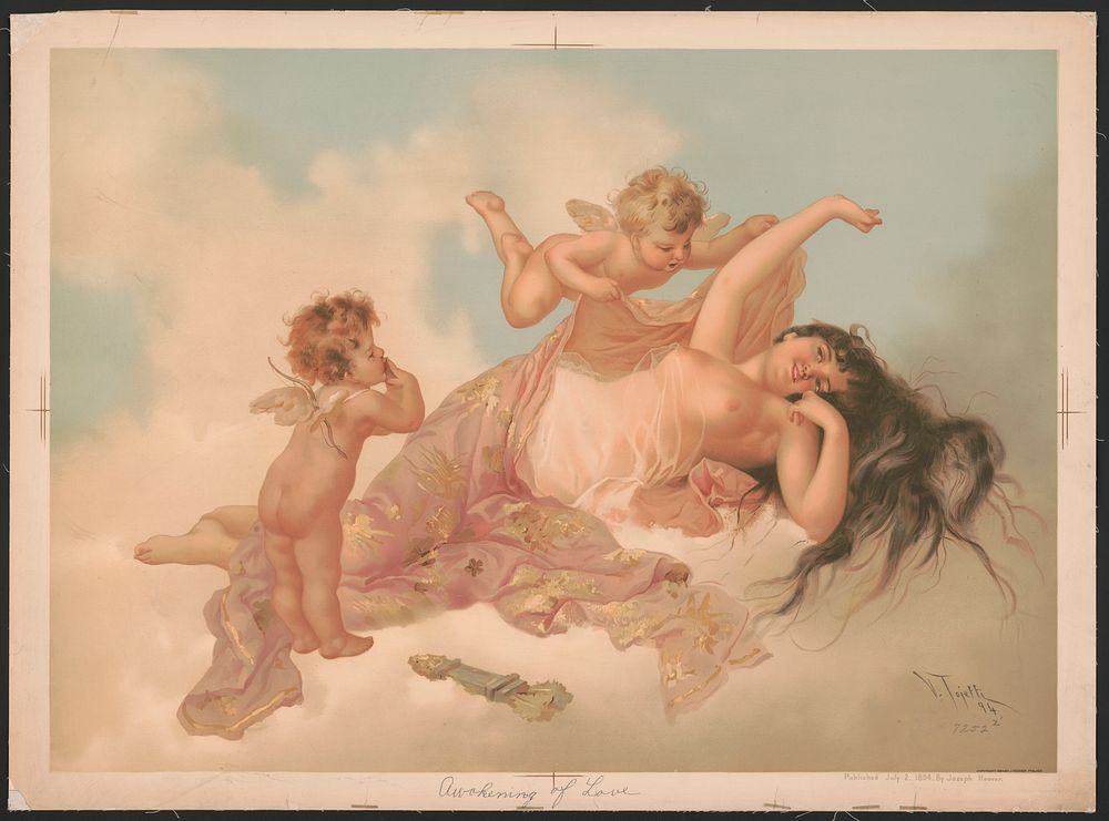 Awakening of love (1894) by Philadelphia : publisher not transcribed