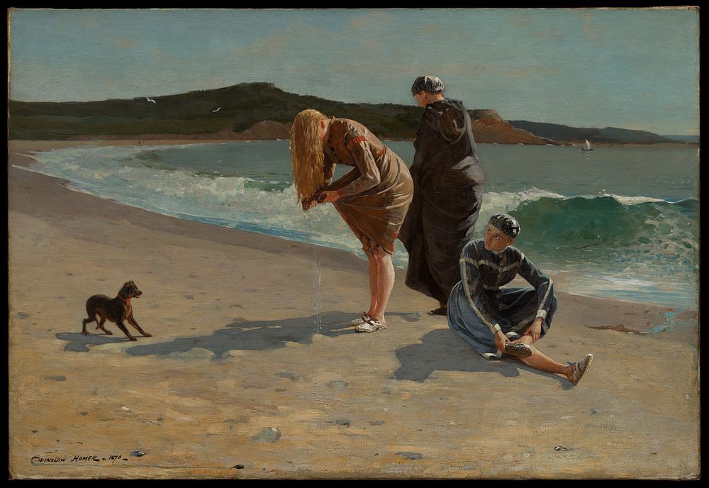 Eagle Head, Manchester, Massachusetts (High Tide) by Winslow Homer