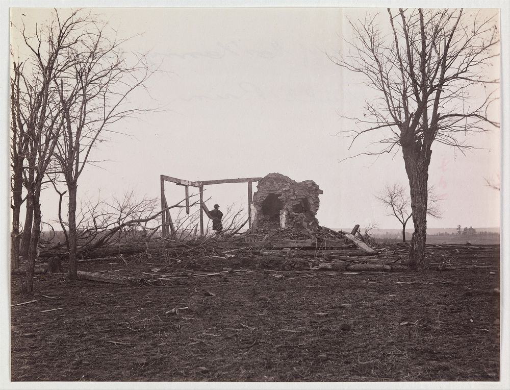 Ruins of Mrs. Henry's House, Battlefield of Bull Run