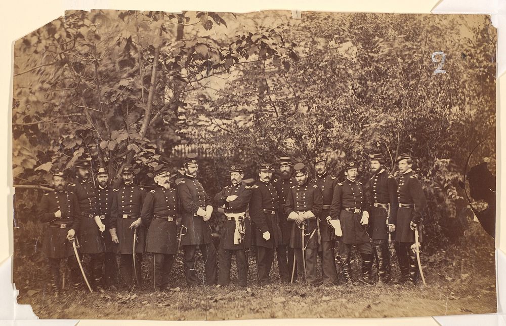 General McClellan and Staff