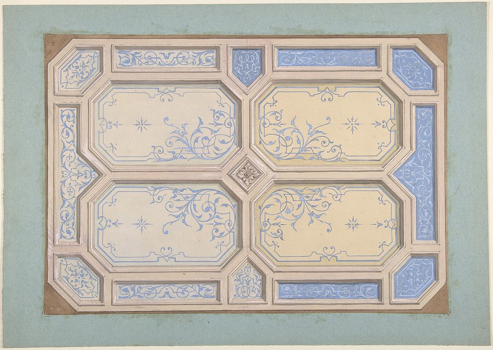 Design for Ceiling, Hôtel Hope