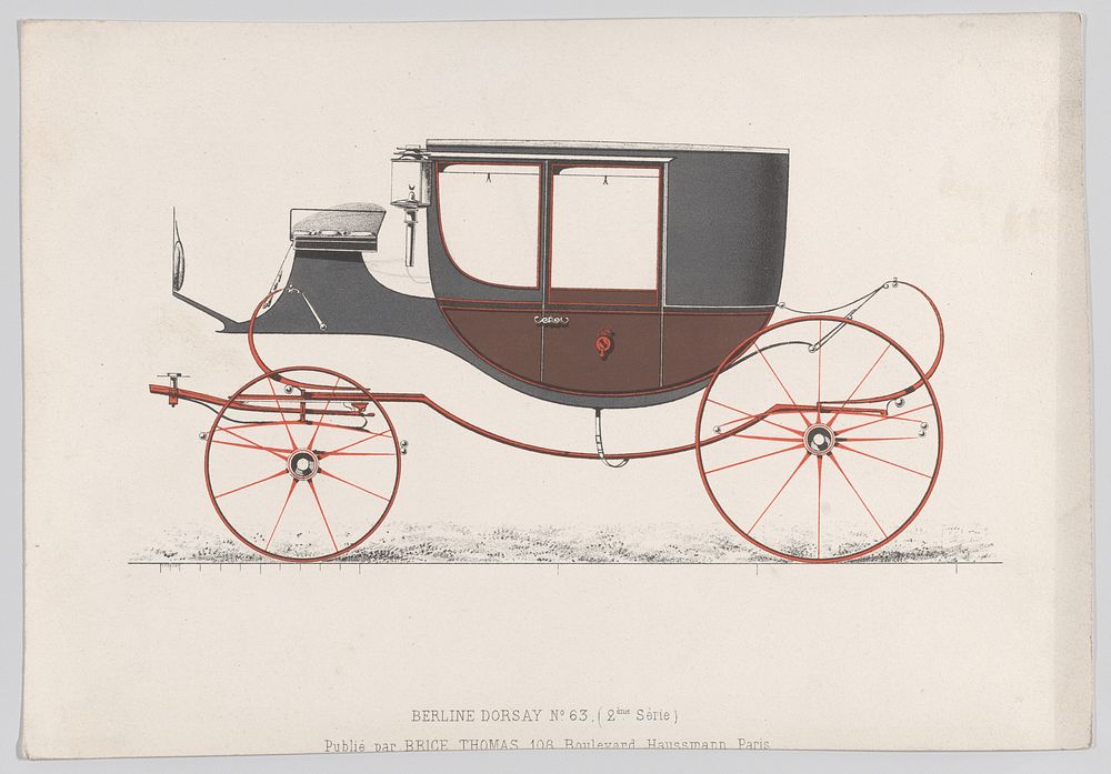 Design for Coach or Berlin/D'Orsay