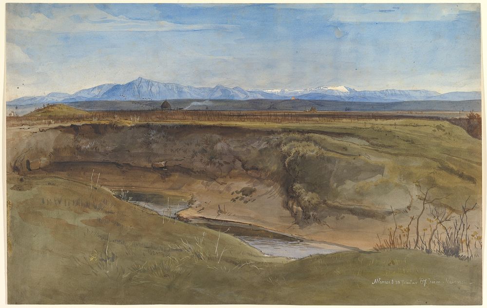 Landscape near Rome 