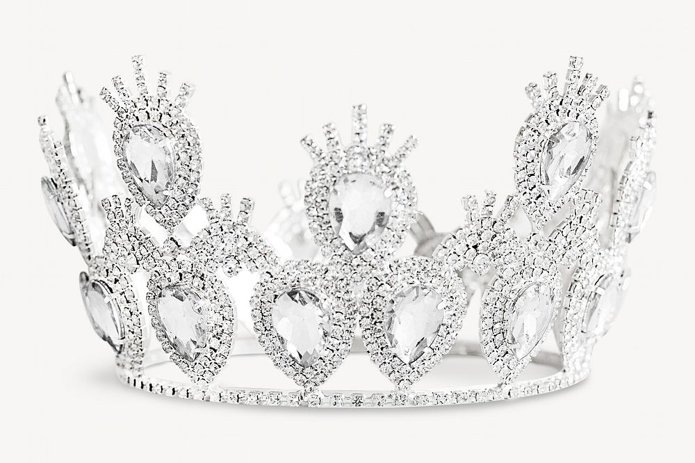Diamond crown royal headwear accessory image element