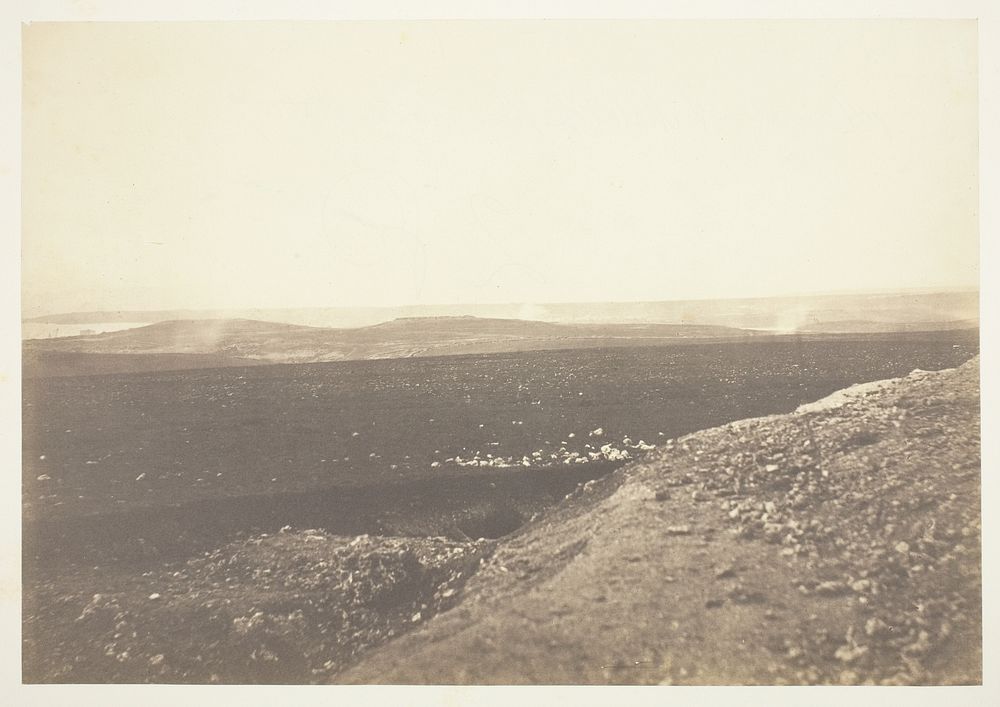 The Mamelon and Malakoff, from the Mortar Battery by Roger Fenton