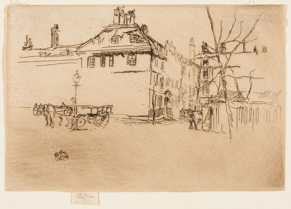 The Temple by James McNeill Whistler
