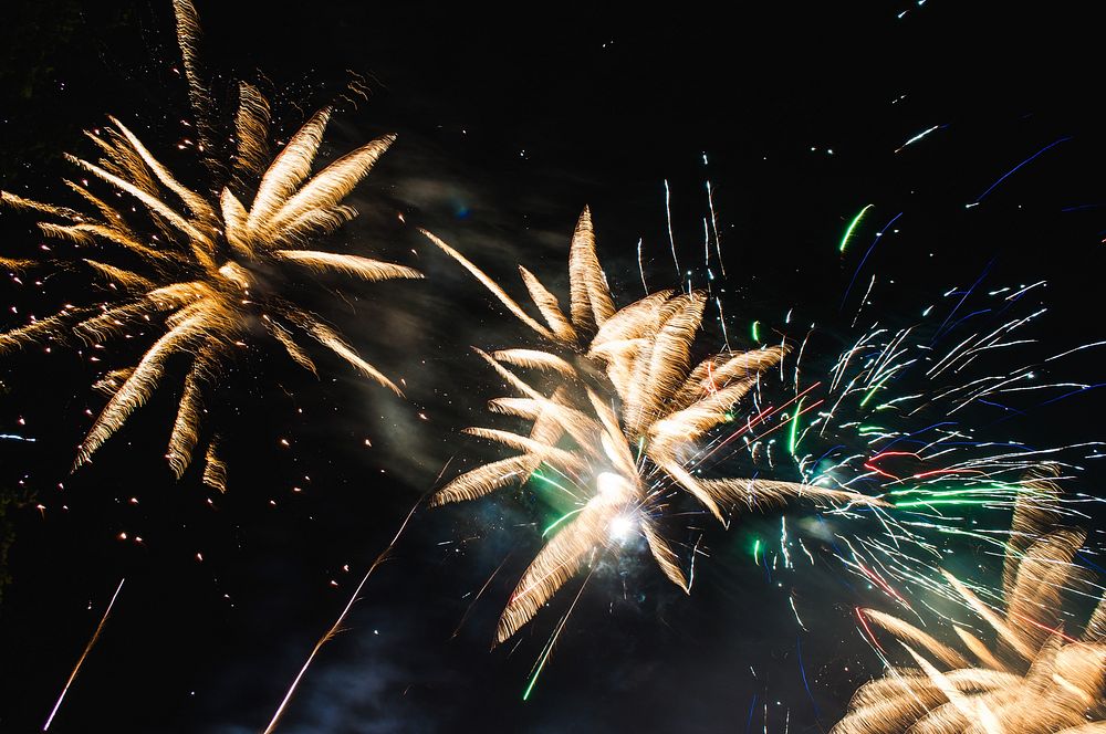 Fireworks. Original public domain image from Flickr