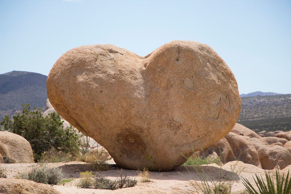 Heart Rock near White Tank Campground