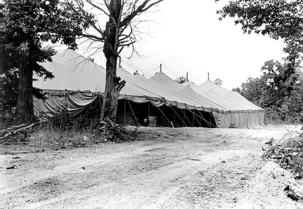 Storage Tents Oak Ridge 1943